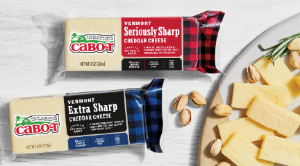 Cabot Cheese Cheese Delivered Nationwide. Handcrafted Cheese, Award-Winning Cheese,  Artisan Cheese. Extra Sharp Cheddar. Flavored Cheddar.